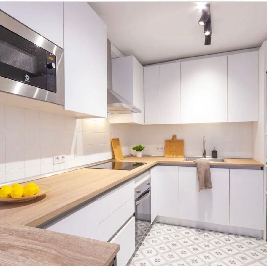 Cocina modificada en la muela