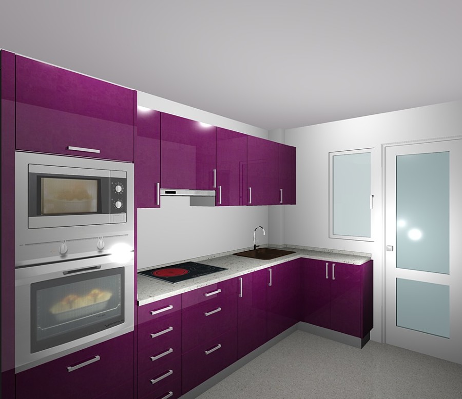 Muebles de cocina en postformado