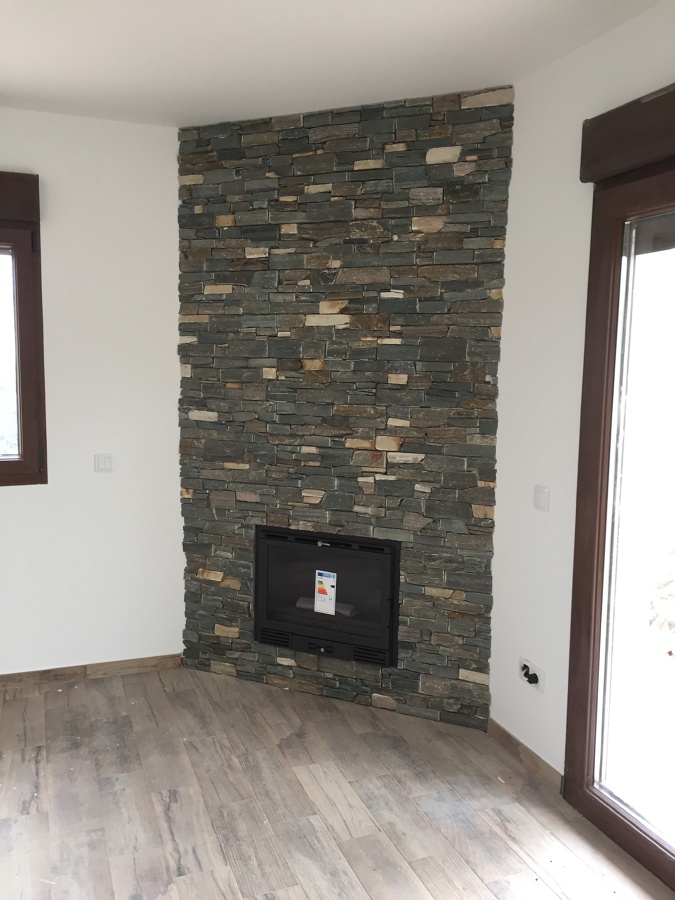 Decoración en chaflan