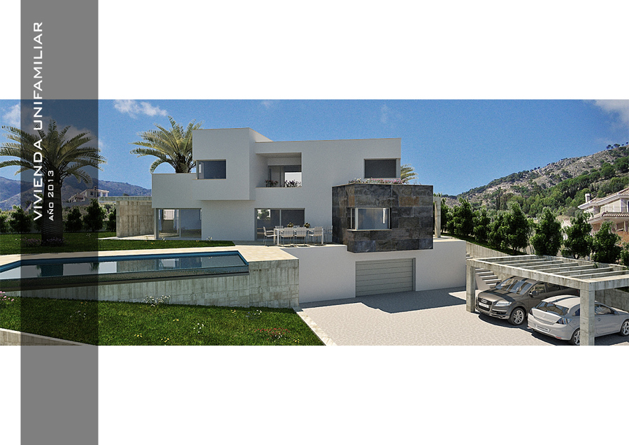 Vivienda unifamiliar en Elche. Alicante