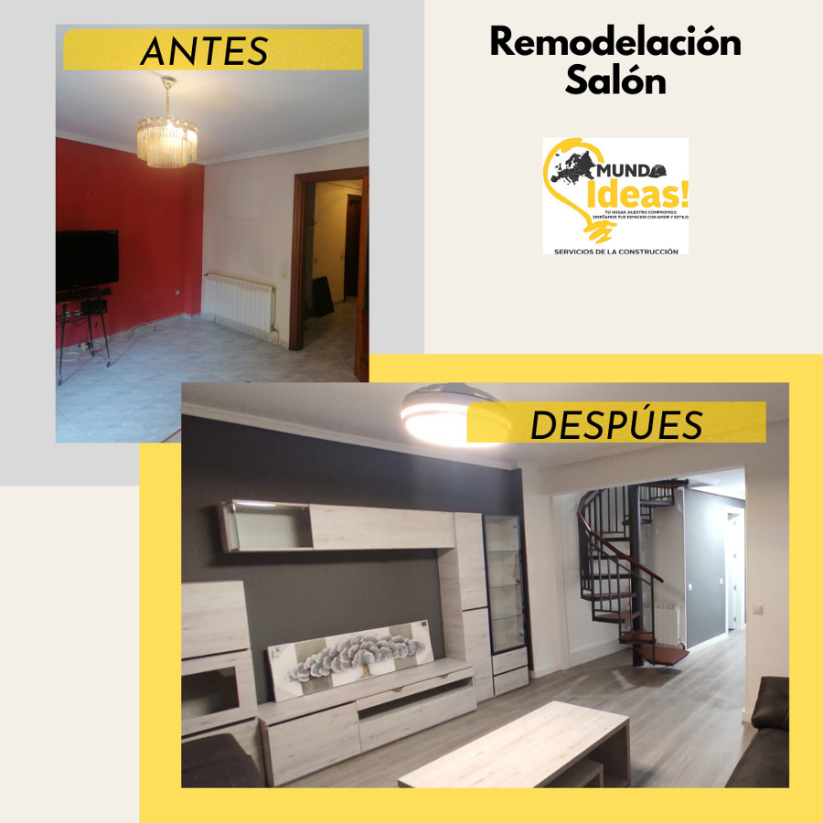 Remodelación casa Monzón, Salón principal