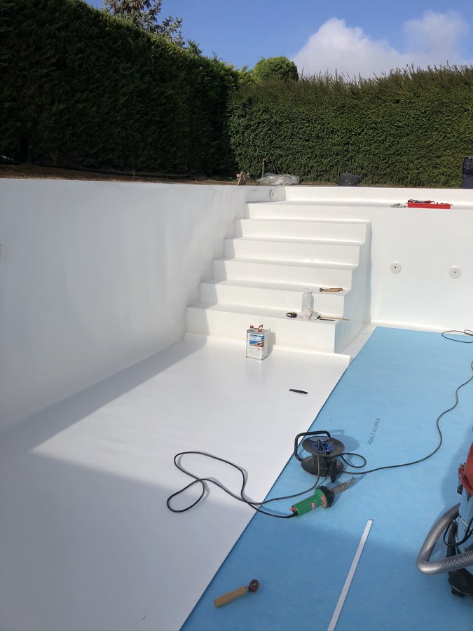 Instalación lámina de PVC