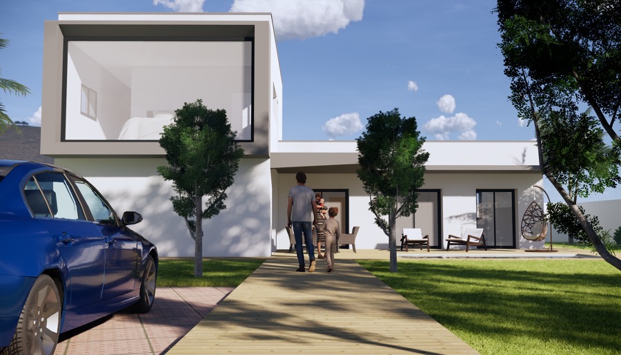 Vivienda en dos plantas