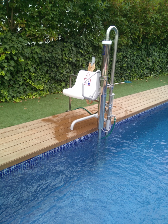 Accesibilidad para piscinas