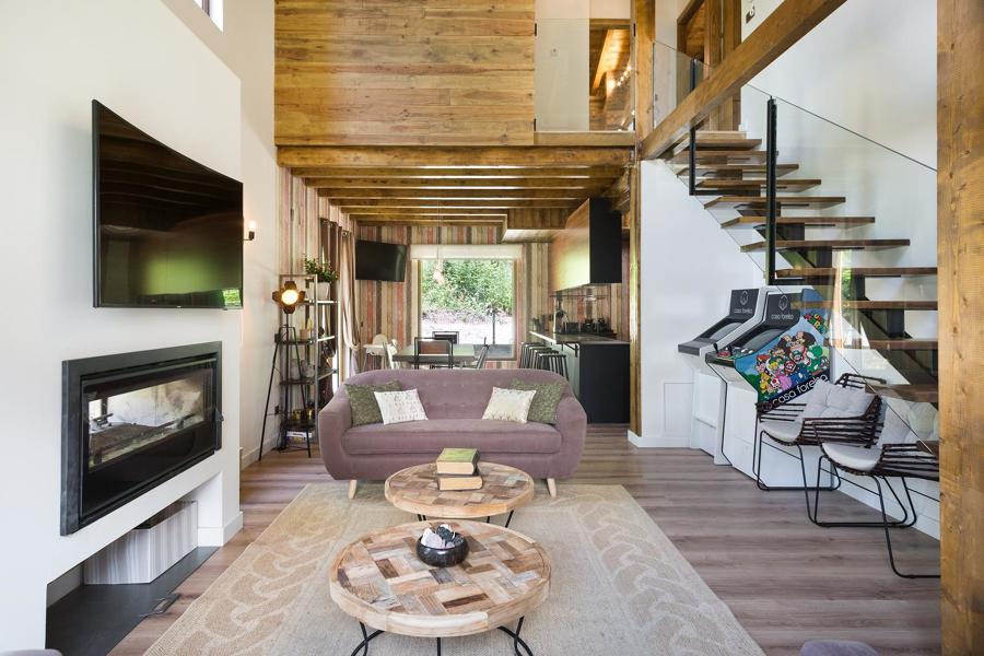 Vivienda Modular de Dos Plantas: Salon