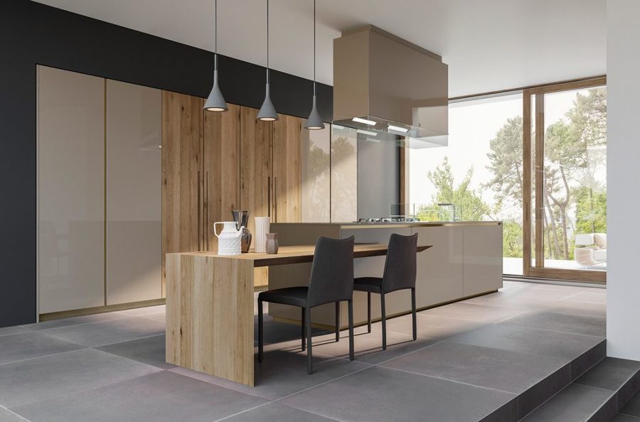 Cocina italiana modelo mediterraneo chic