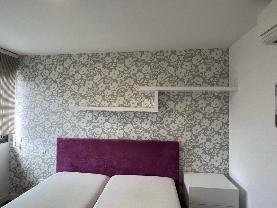 Instalación de papel pintado