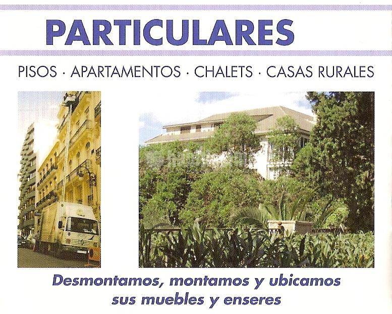 Mudanzas Viviendas, Mudanzas Pisos, Mudanzas Nacionales