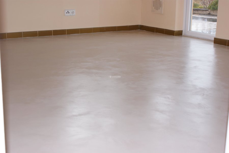 reforma con microcemento