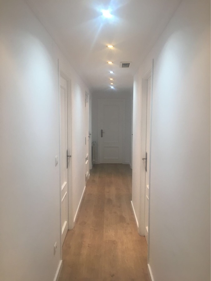 Lacado de marcos y tapetas insitu