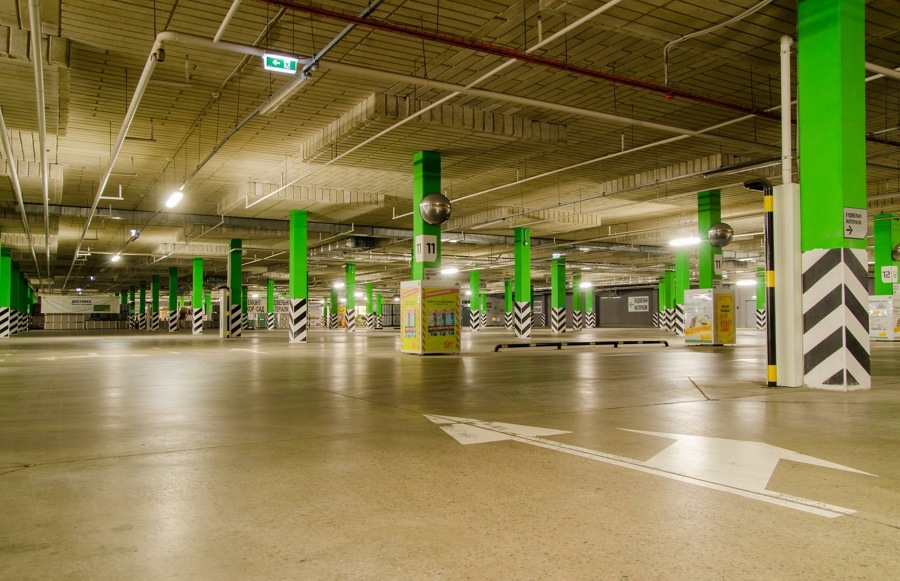 Limpieza de parking y garajes.