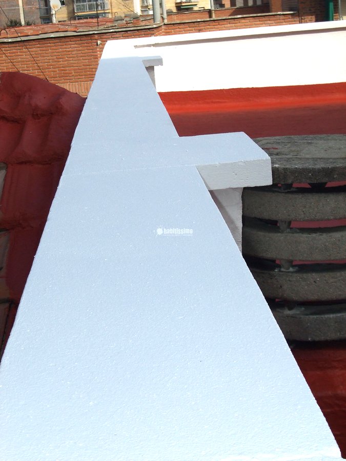 reforma de tejado en C/ Montero 40