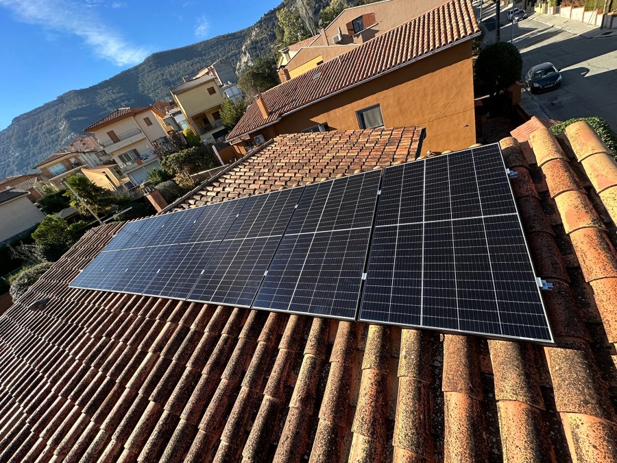 Instalación coplanar con panel standard