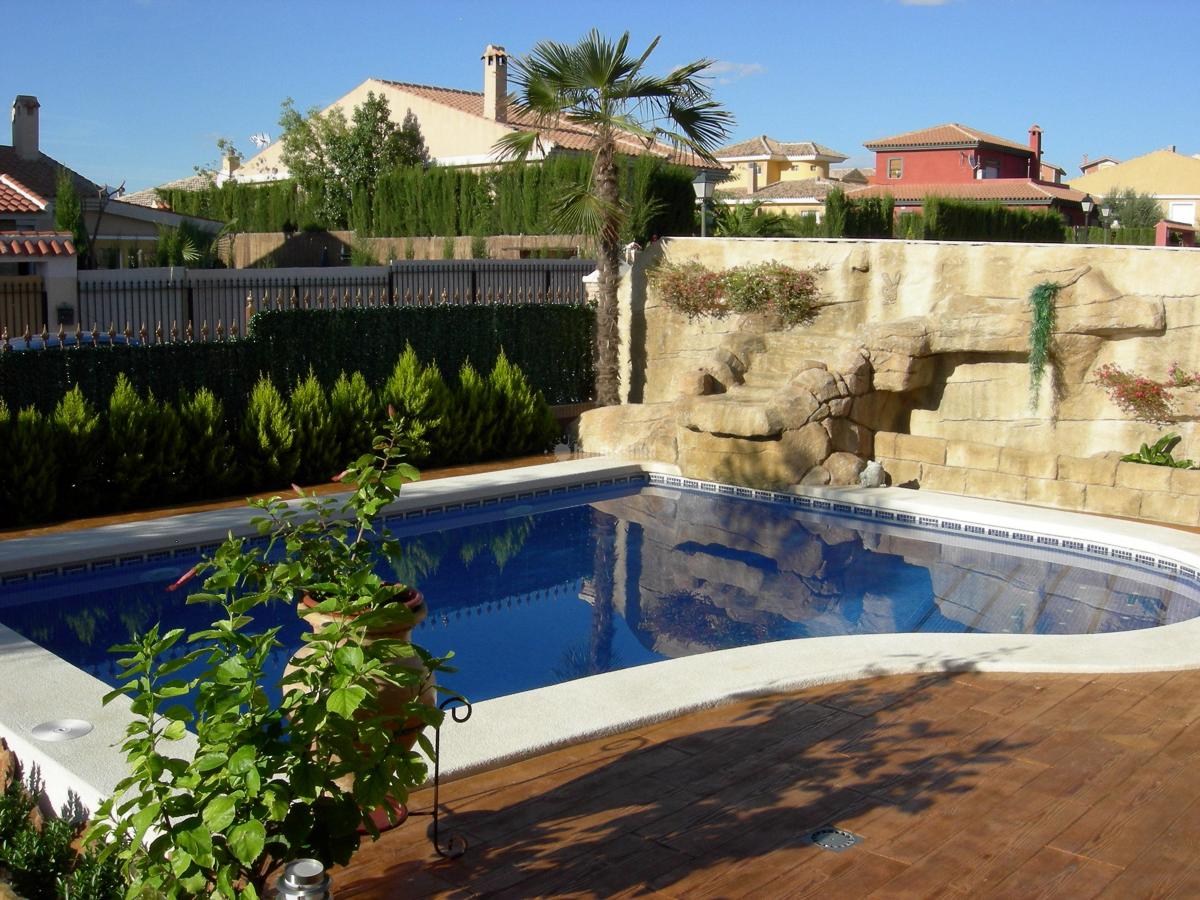 Piscina privada en La Alcayna