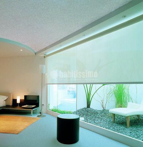 Cortinas enrollables en tejido Screen