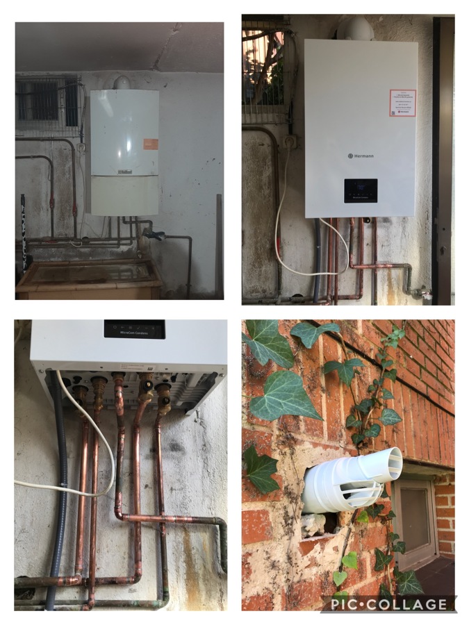 Instalación caldera