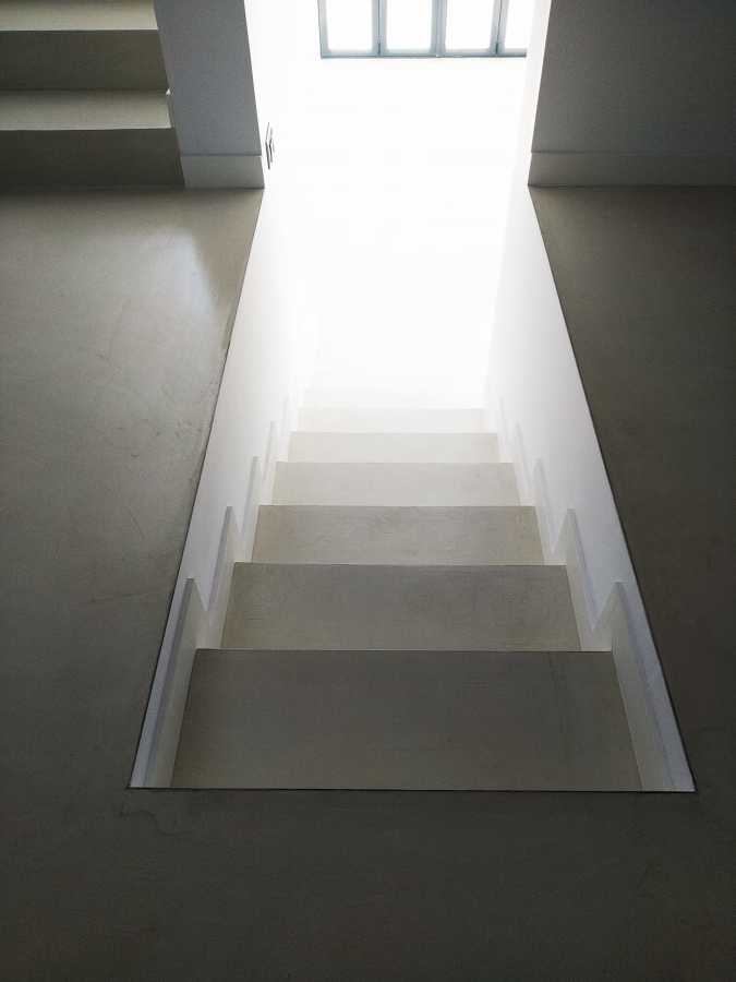 Escalera de Microcemento