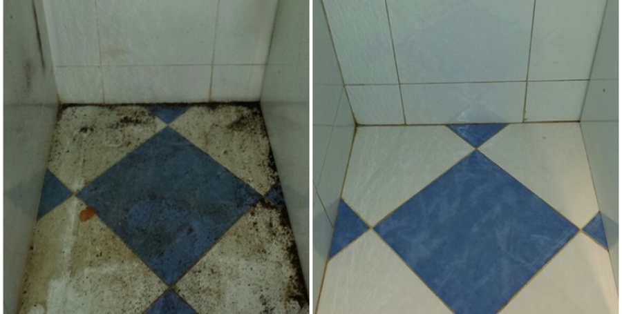 Limpieza baño después alquiler