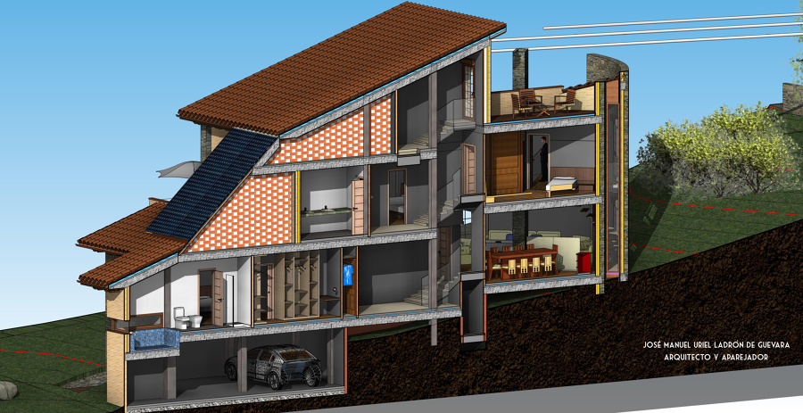Vivienda Estilo Rústico en Guadarrama