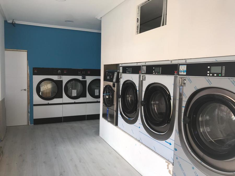 Acondicionamiento de local para lavandería