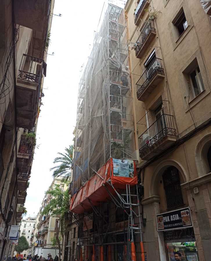 Fachada Reconstrucción