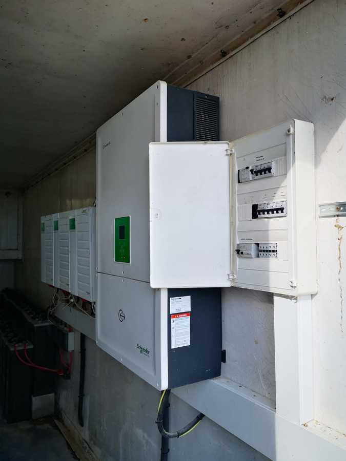 Instalacion Aislada para 40 Parcelas rusticas