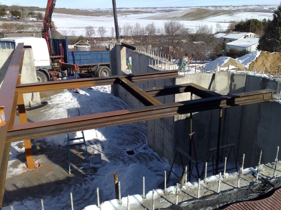 muros de hormigón armado