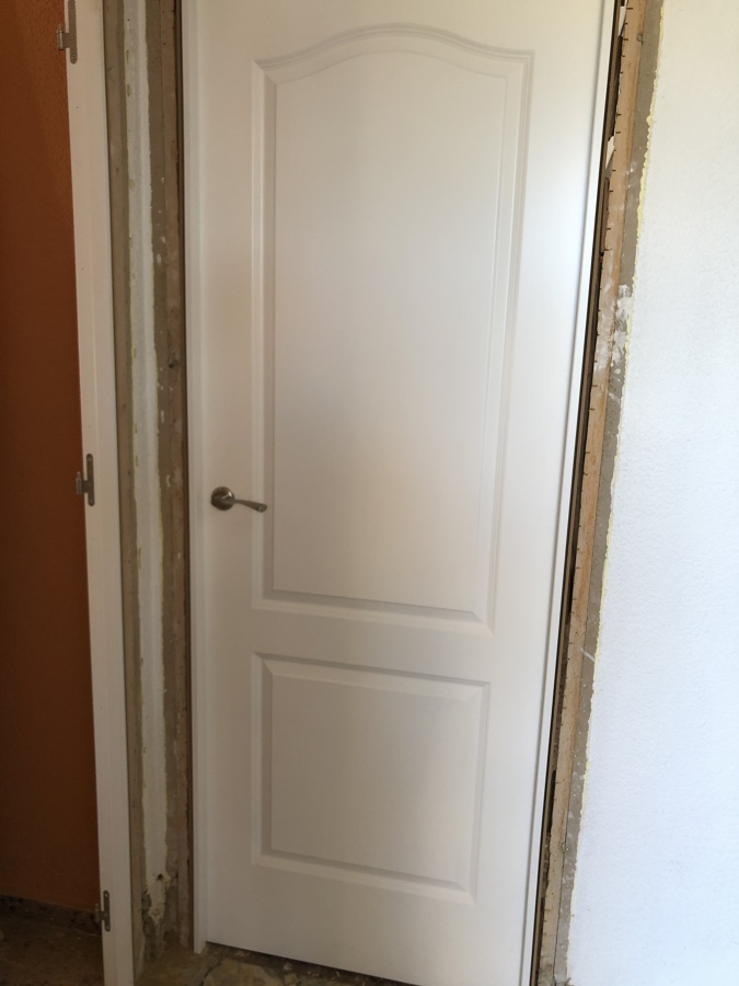 Cambio de puertas de paso