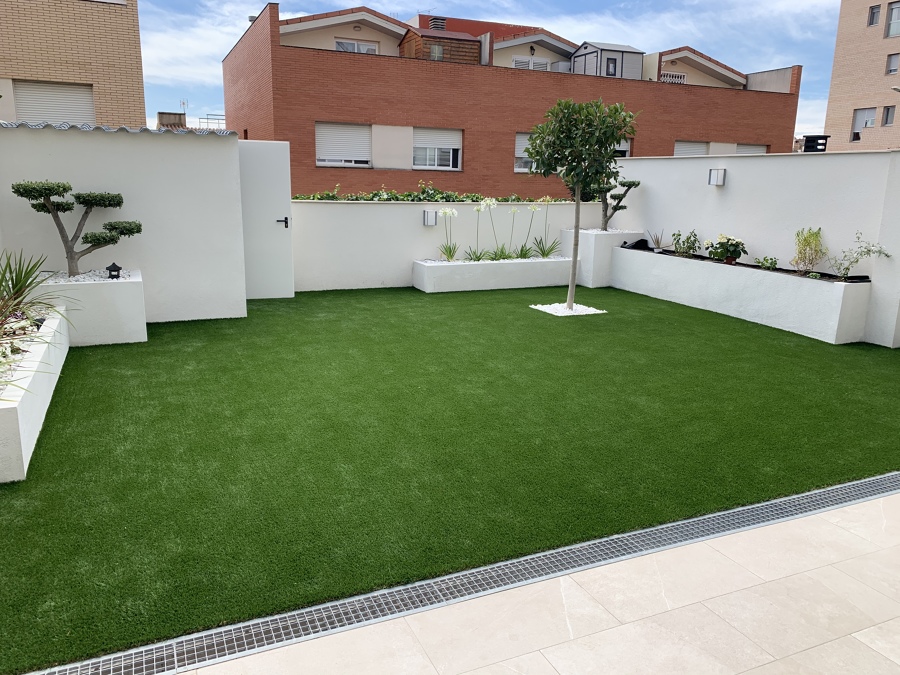 Construcción jardineras