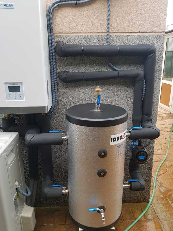 Instalación de aerotermia