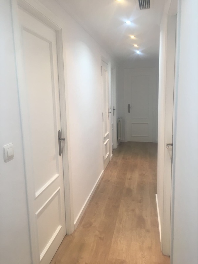 Lacado de marcos y tapetas insitu