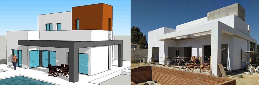 Ejecución de chalet en Chiclana