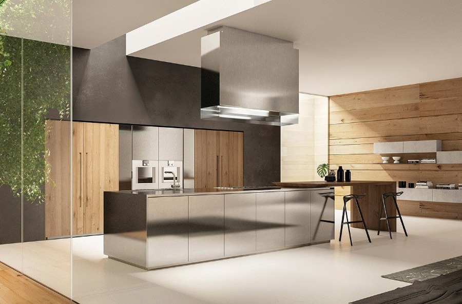 Cocina italiana acero inoxidable