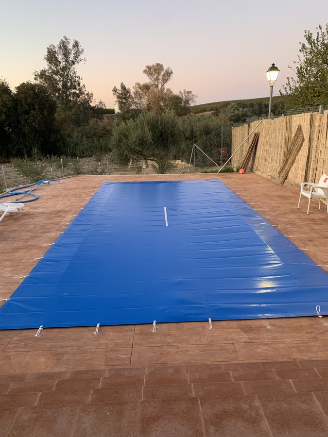 Cubierta de piscina