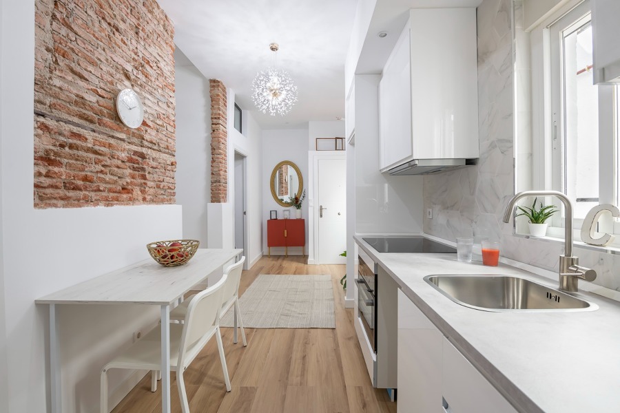 Abr. 22- Mini apartamento con cocina abierta