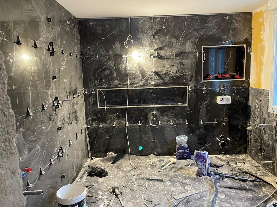 Alicatado baño