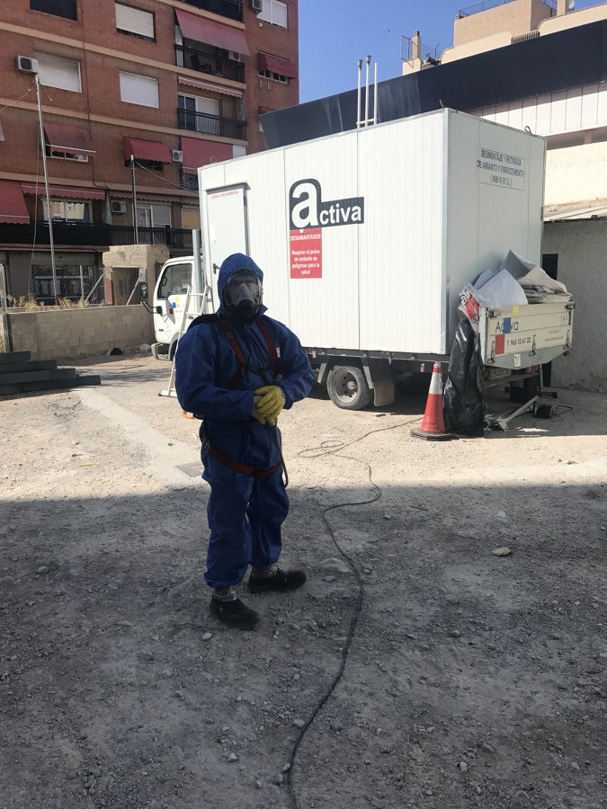 Unidad de descontaminacion fija