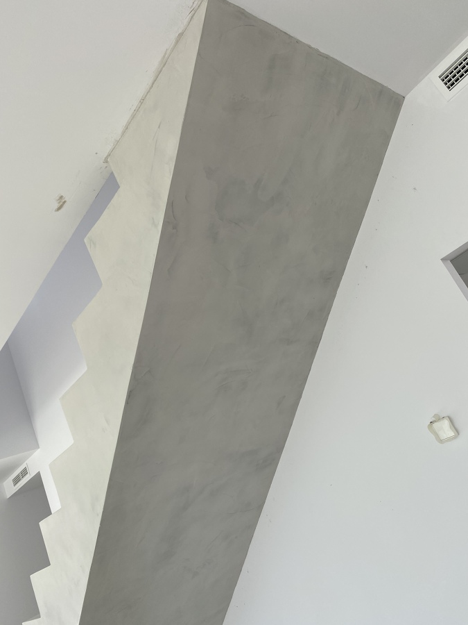 Escalera de Microcemento