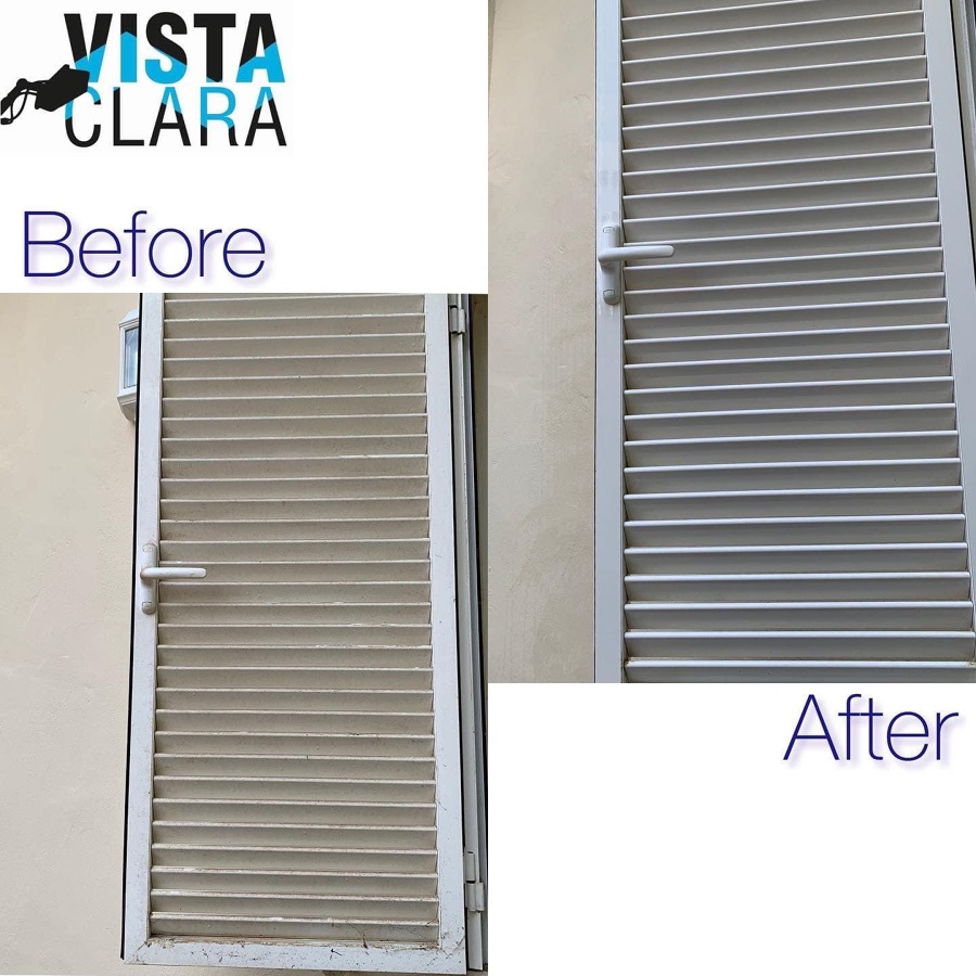 Limpieza de persianas