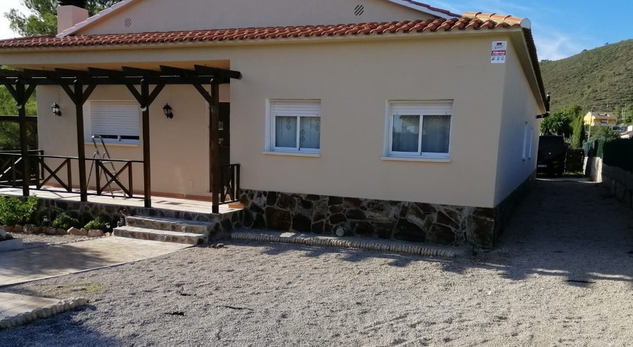 Fachada exterior finalizada