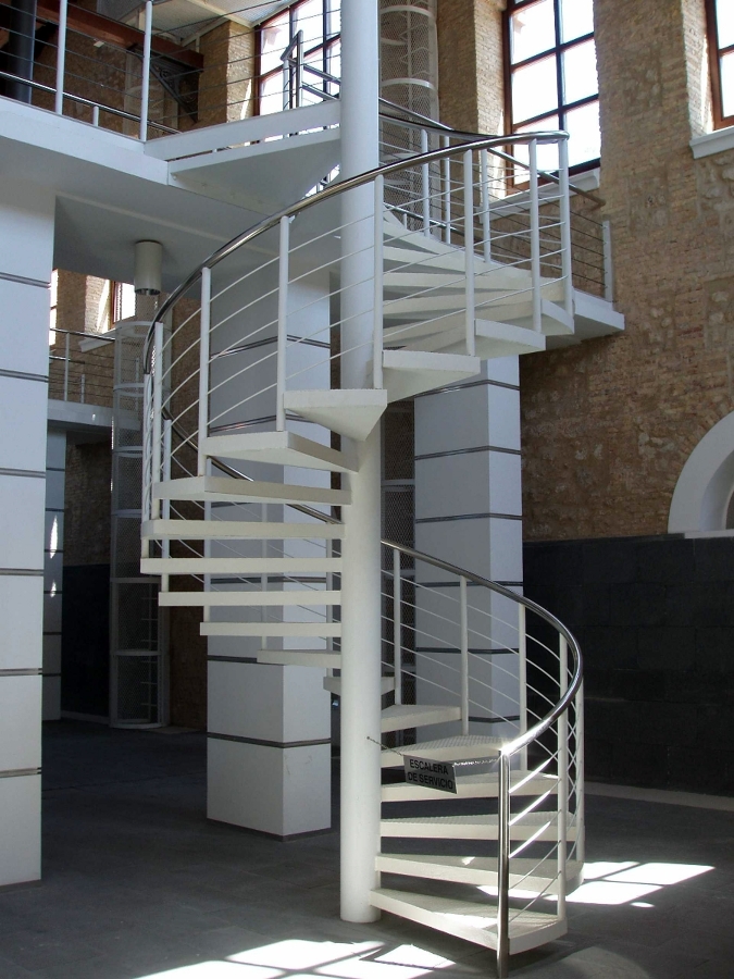 7- Escalera de caracol