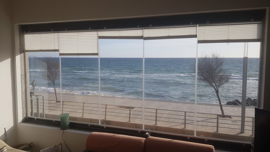 Cortina de cristales