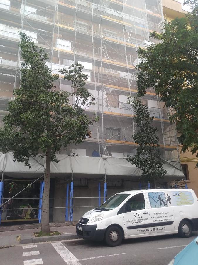 Reabilitacion fachada Barcelona