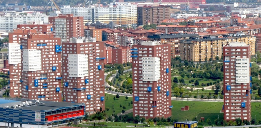 840 Viviendas VPO en cinco bloques en Barakaldo