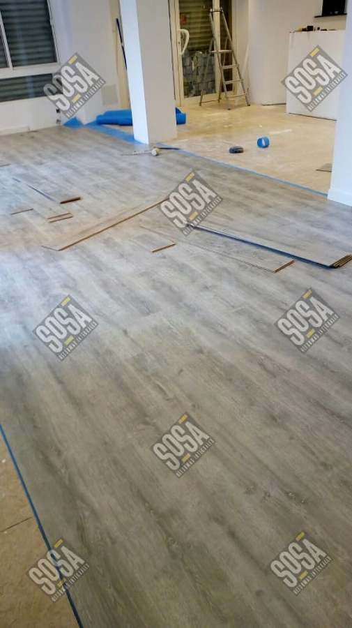 instalación piso parquet