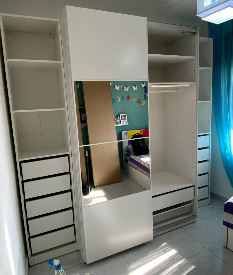 Montaje de Ikea puerta corredera