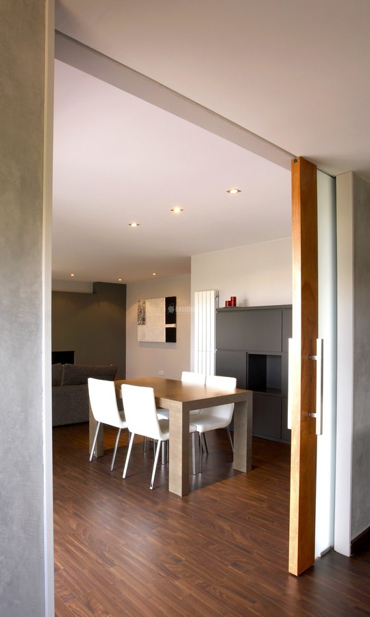 Puerta corredera integrada