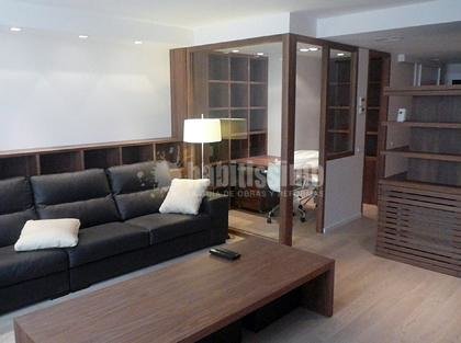 Vista despacho integrado a comedor