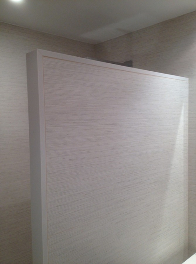 Detalle Tabique para ducha