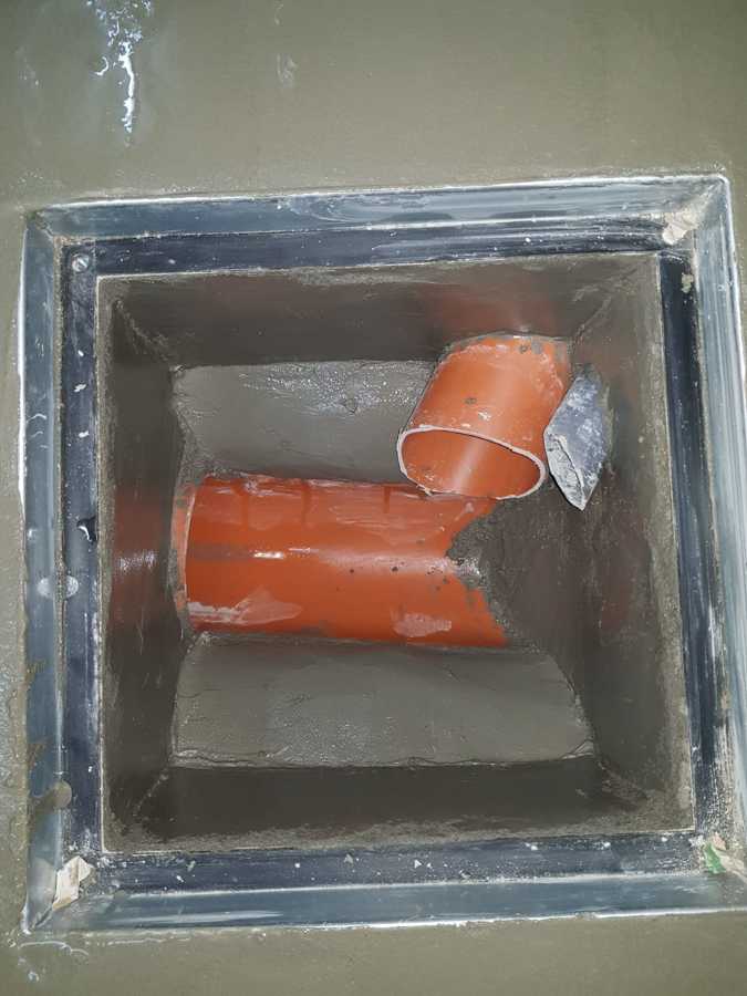 Construcción de arqueta